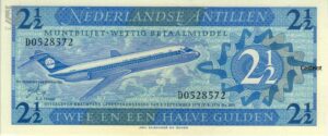 Antillas Neerlandesas 1970 Billete 2 y 1/2 Gulden UNC