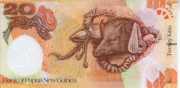 Papua Nueva Guinea 2008 Billete 20 Kina Conmemorativo UNC