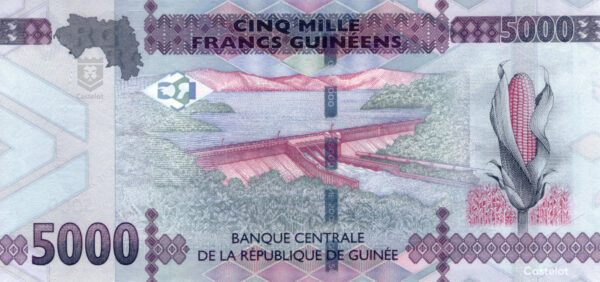 Guinea 2015 Billete 5000 Francos UNC RADAR