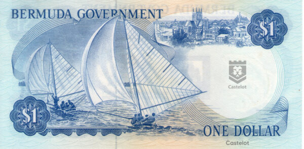 Bermuda 1970 Billete 1 Dólar UNC