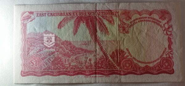 East Caribbean States 1965 Billete 1 Dollar aUNC