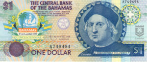 Bahamas 1992 Billete 1 Dólar Conmemorativo UNC