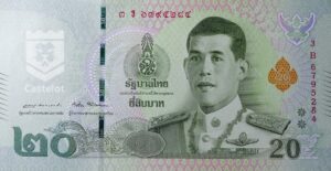 Tailandia 2018 Billete 20 Baht UNC