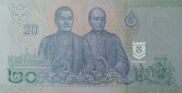 Tailandia 2018 Billete 20 Baht UNC