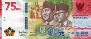 Indonesia 2020 Billete 75000 Rupias Conmemorativo UNC