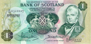 Escocia 1971 Billete 1 Pound (Libra) UNC