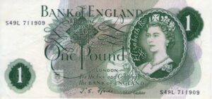 Gran Bretaña 1966-1970 One Pound (1 Libra) aUNC