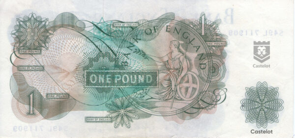 Gran Bretaña 1966-1970 One Pound (1 Libra) aUNC