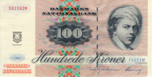 Dinamarca 1995 Billete 100 Kroner (Coronas) aUNC
