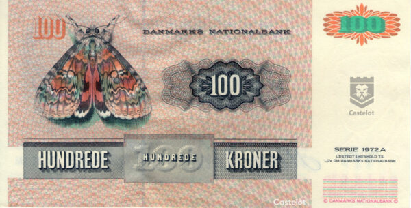 Dinamarca 1995 Billete 100 Kroner (Coronas) aUNC