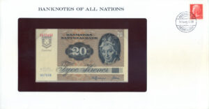 Dinamarca 1979 Billete 20 Kroner (Coronas) UNC
