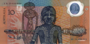 Australia 1988 Billete 10 Dollars Polímero Conmemorativo UNC Prefijo AB