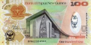 Papua Nueva Guinea 2008 Billete 100 Kina Conmemorativo Híbrido UNC