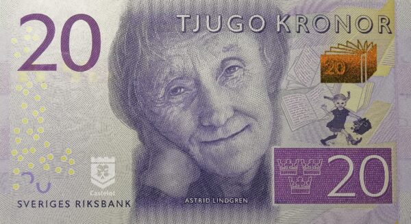 Suecia 2015 Sveriges Bank Billete 20 Kronor (Coronas) UNC