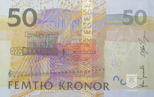 Suecia 2008-2011 Sveriges Bank Set Billetes 20 50 y 100 Kronor (Coronas) UNC