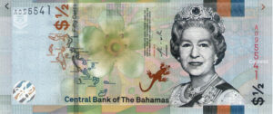 Bahamas 2019 Billete 50 Centavos $1/2 Dólar UNC