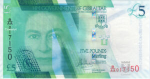 Gibraltar 2020 Billete 5 Libras UNC
