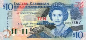 East Caribbean 2003 Billete 10 Dólares UNC