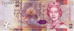 Bahamas 2019 Billete 3 Dólares UNC