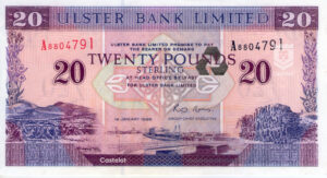1996 Irlanda Del Norte Billete 20 Libras UNC