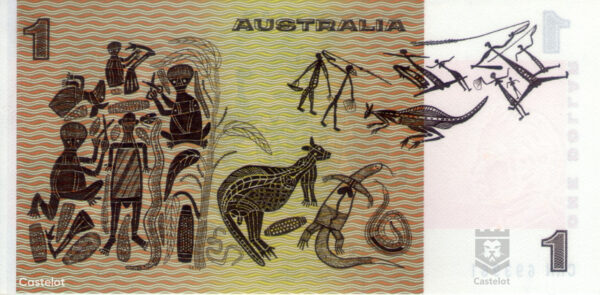 Australia 1977 Billete 1 Dólar Knight/Wheeler UNC