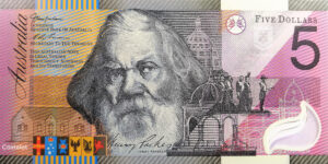 Australia 2001 Billete 5 Dólares Polímero Conmemorativo UNC