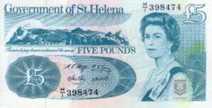 Santa Helena 1998 Billete 5 Libras UNC
