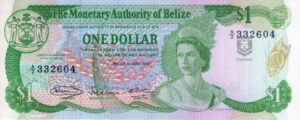 Belice 1980 Billete $1 Dólar UNC