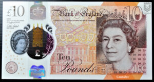 Gran Bretaña (Bank Of England) 2017 Billete 10 Libras UNC Polímero