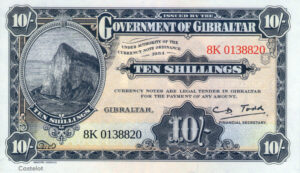 Gibraltar 2018 Billete 10 Shillings UNC Conmemorativo