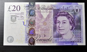 Gran Bretaña (Bank Of England) 2007 Billete 20 Libras UNC Firma Bailey