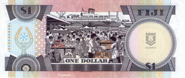 Fiji 1987 Billete 1 Dólar UNC