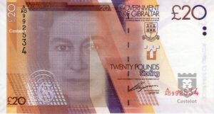 Gibraltar 2011 Billete 20 Libras UNC