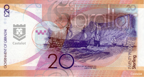 Gibraltar 2011 Billete 20 Libras UNC