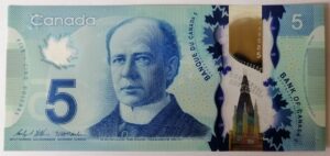 Canadá 2013 Billete 5 Dollars Polímero UNC