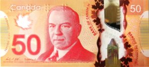 Canadá 2012 Billete 50 Dólares Polímero UNC