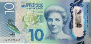 Nueva Zelanda 2015 Billete 10 Dólares Polímero UNC
