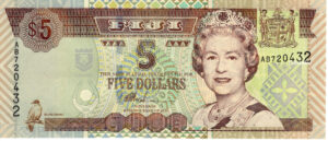 Fiji 2002 Billete 5 Dólares UNC