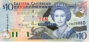 East Caribbean 2000 Billete 10 Dólares UNC