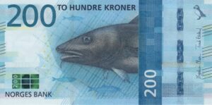 Noruega 2016 Billete $200 Coronas UNC