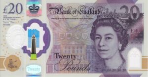 Gran Bretaña (Bank Of England) 2020 Billete 20 Libras UNC