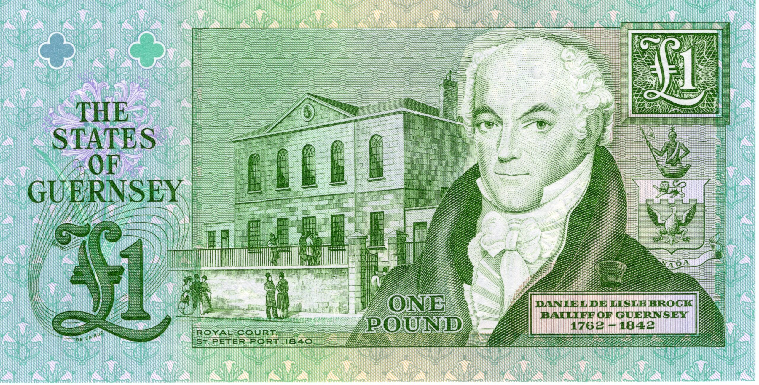 Guernsey 2016 Billete 1 Libra UNC