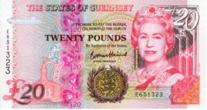Guernsey 2023 Billete 20 Libra UNC